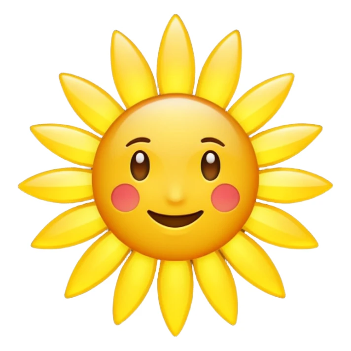 Light burst / illumination cue sticker