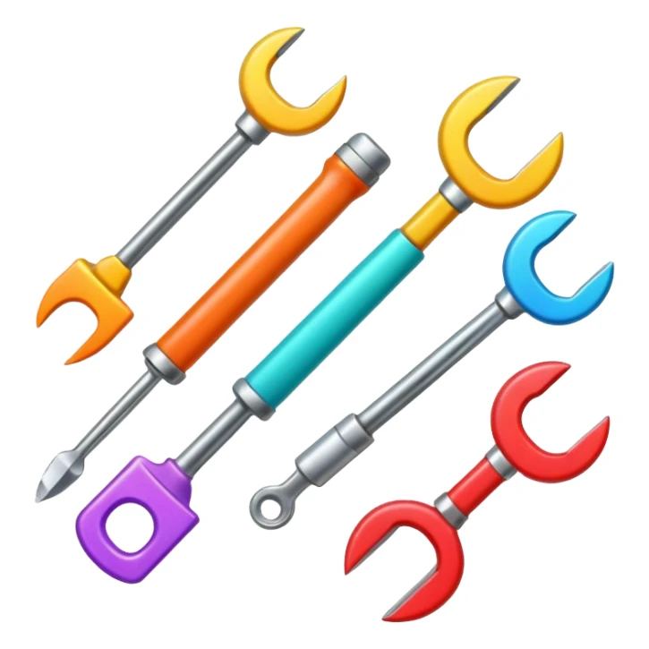 herramientas y aplicaciones sticker