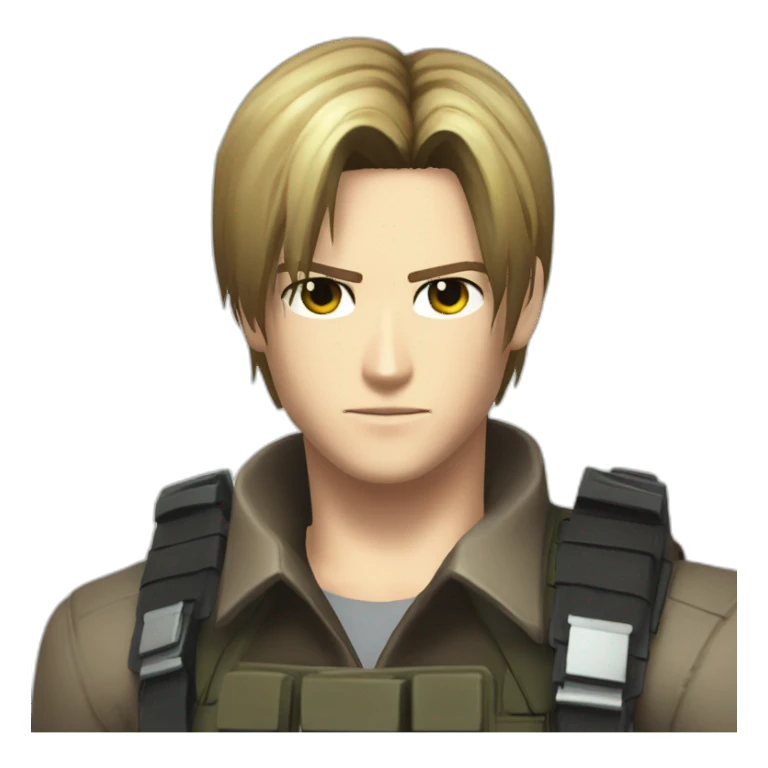Leon S Kennedy from Resident evil sticker