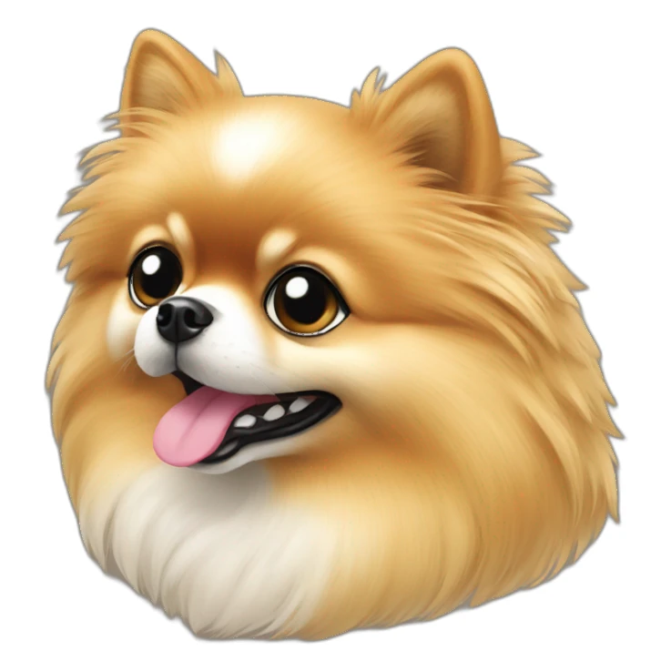 Pomerania elegante sticker