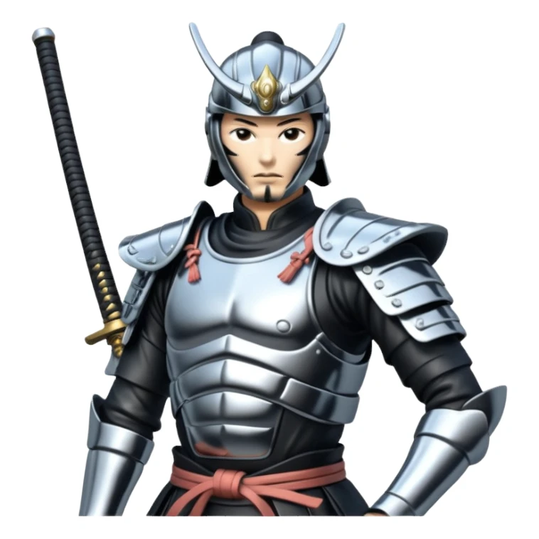 sorayama samurai sticker