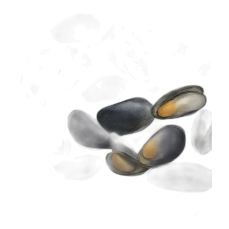  black mussel sticker