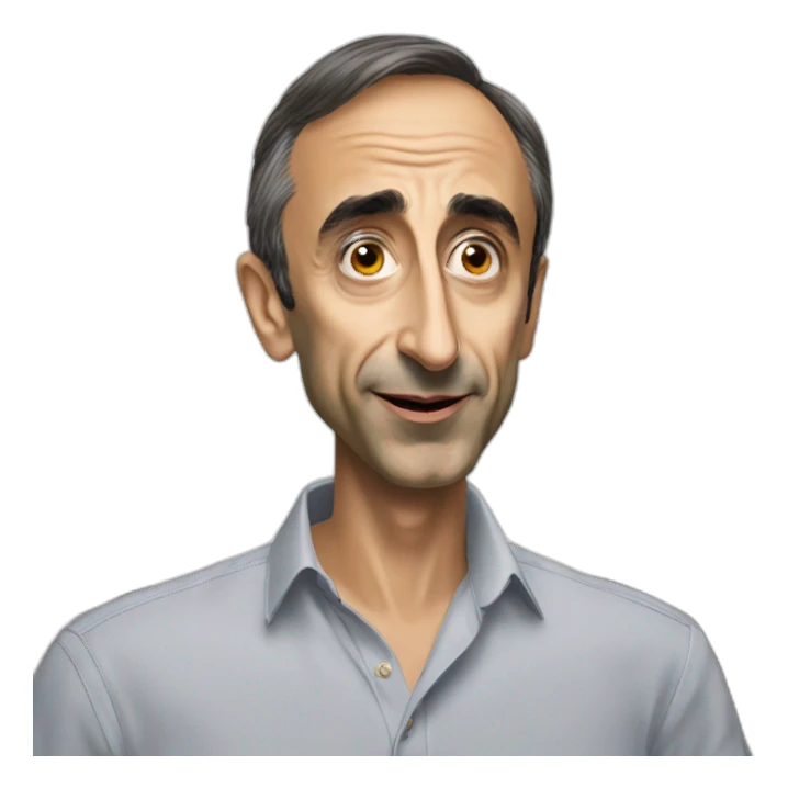 Éric zemmour saying "ohhhhh" sticker