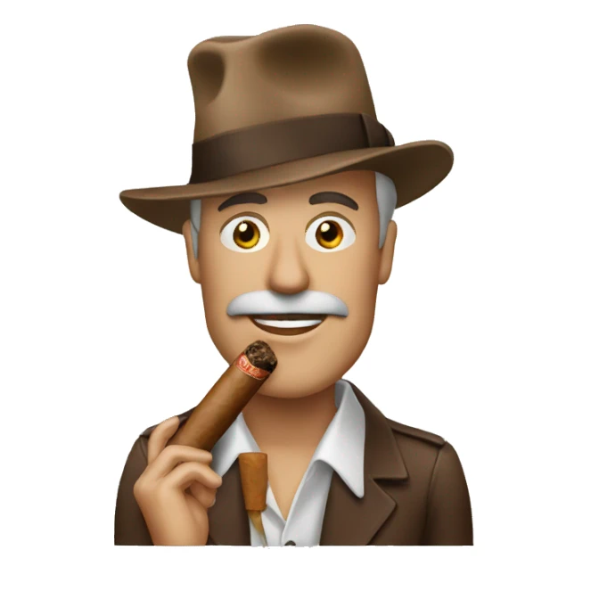 create a cigar sticker