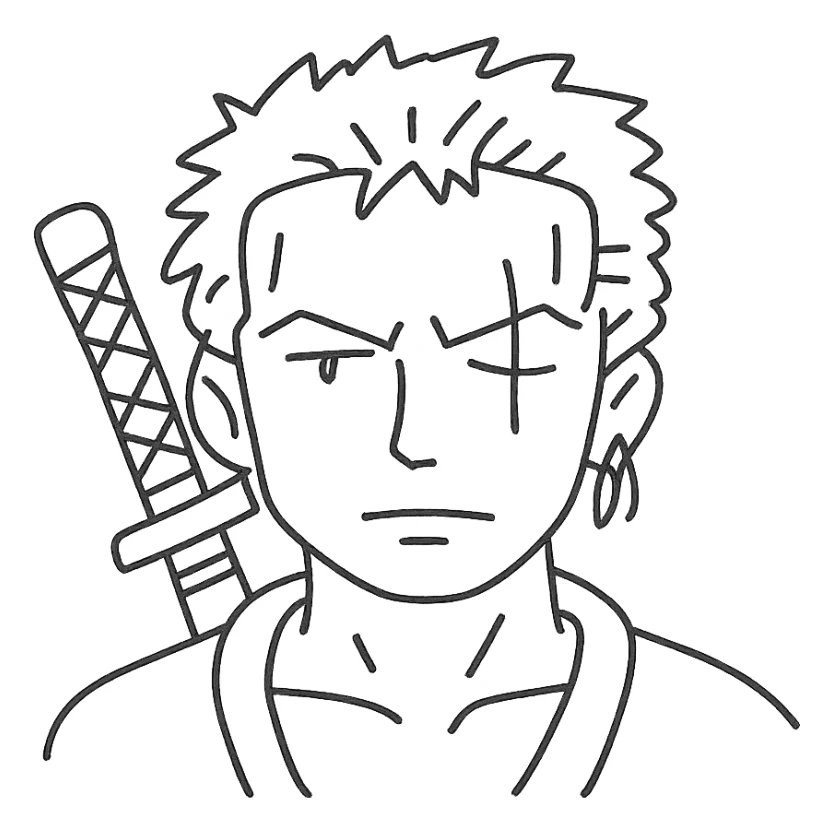 Zoro sticker
