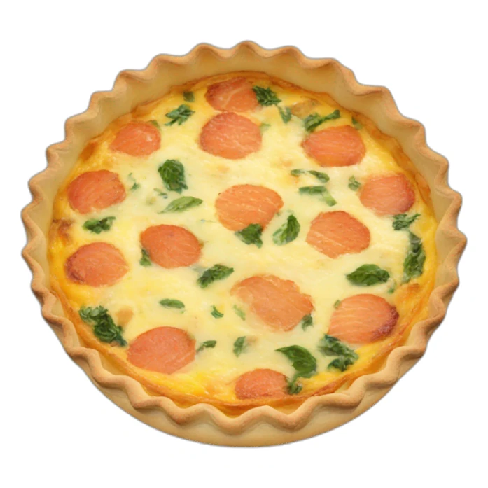 Quiche saumon epinard sticker