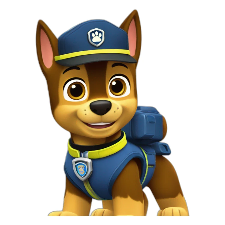 Paw Patrol Chase sticker