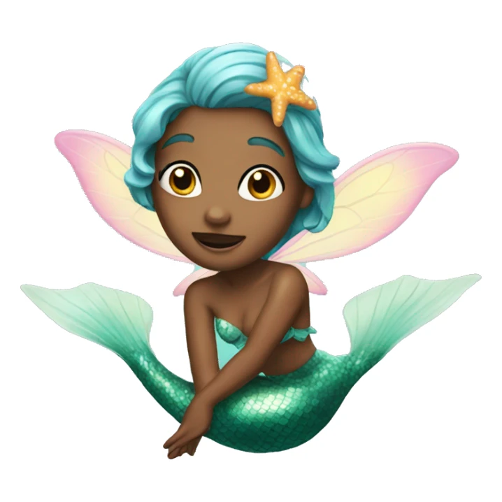 fairy mermaid sticker