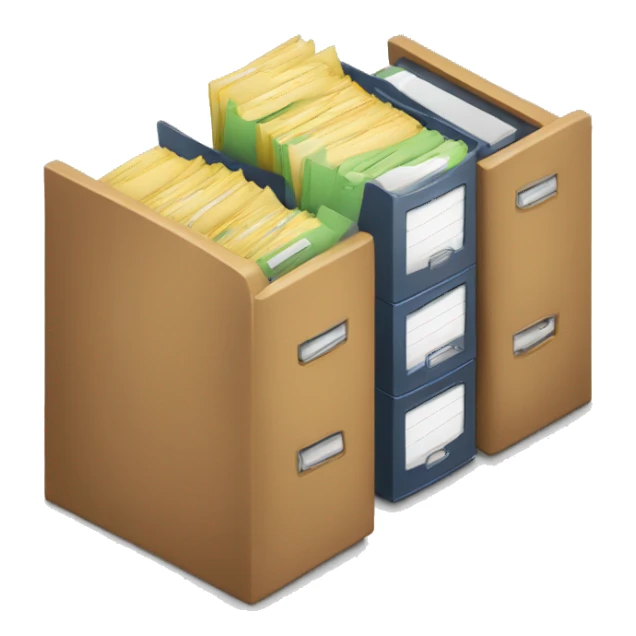 document storage sticker