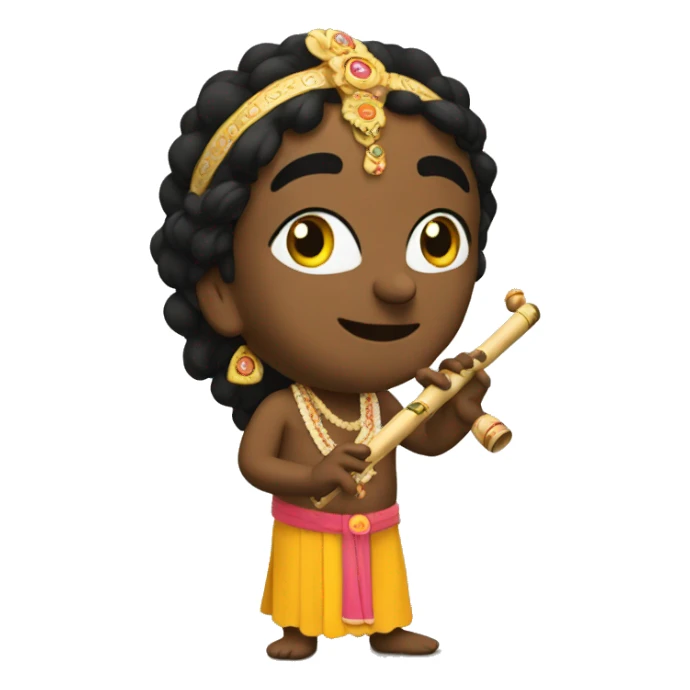 Krishna Flute  sticker