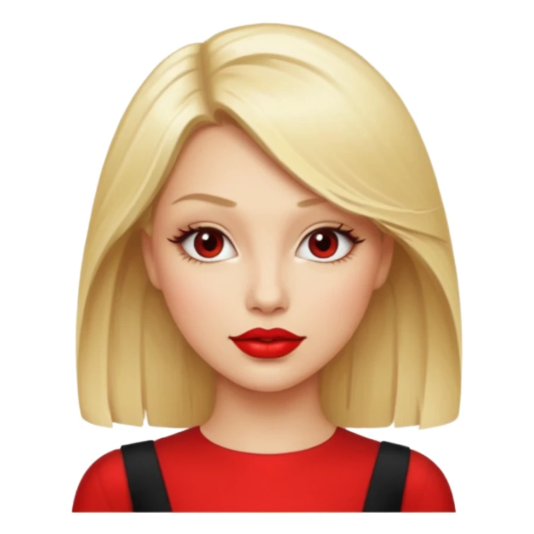 Sexy Woman blond sticker