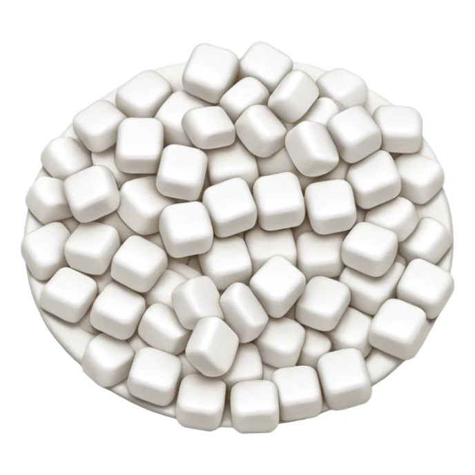 Sugar grains sticker