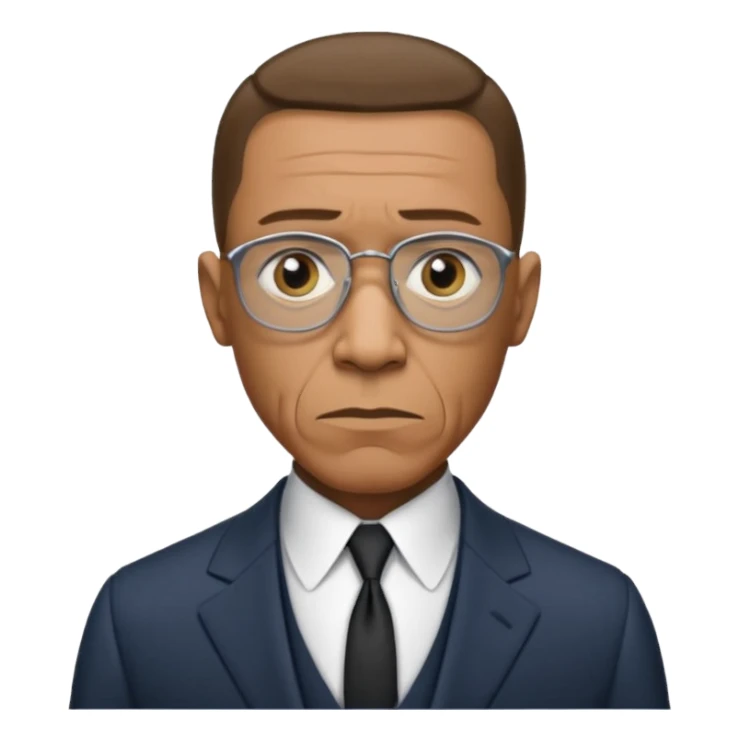 gustavo white from the breaking bad sticker