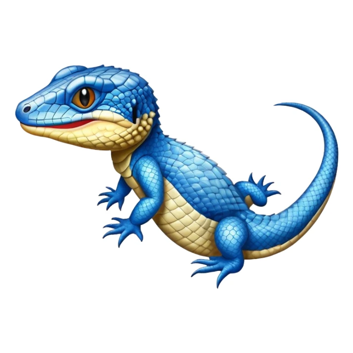 blue tongue lizard sticker