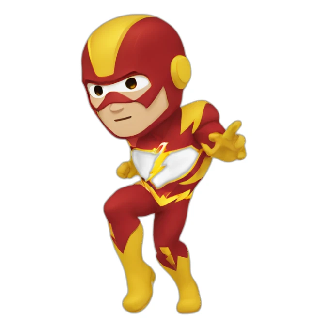 Flash dc sticker