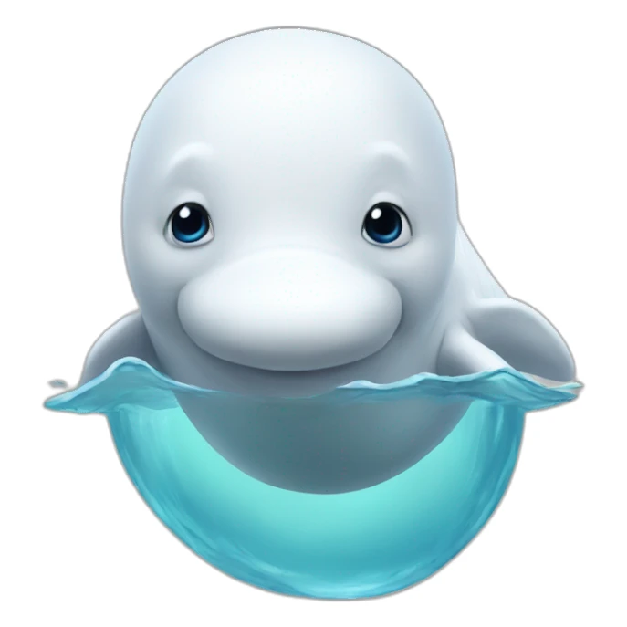 Beluga meme sticker
