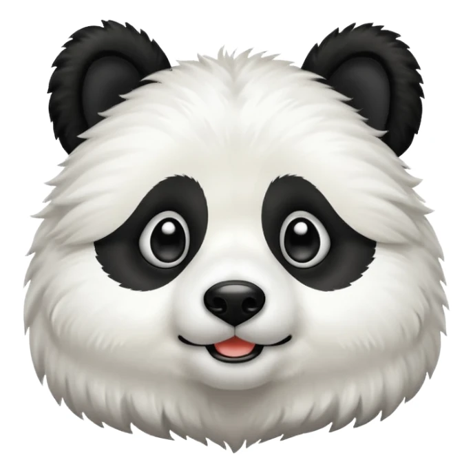 A panda as a dog sticker