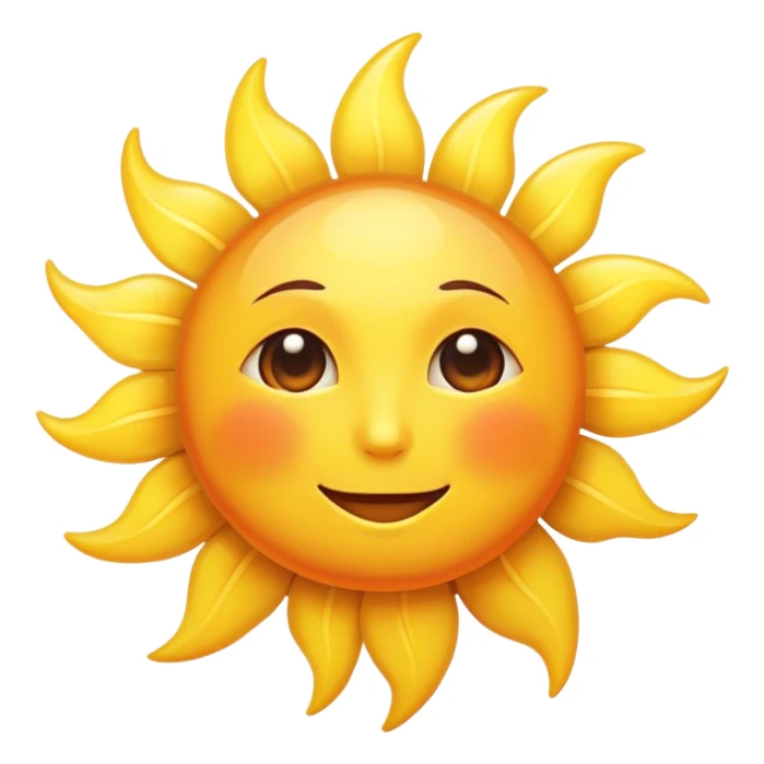 Sun nice sticker