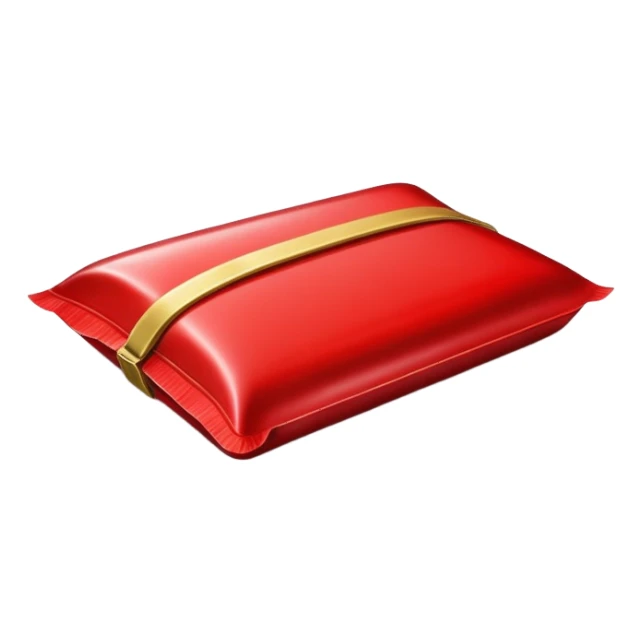 chocolate bar with red bag sticker