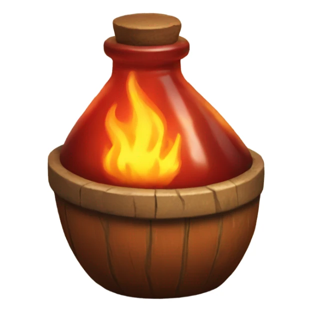 Fire potion sticker