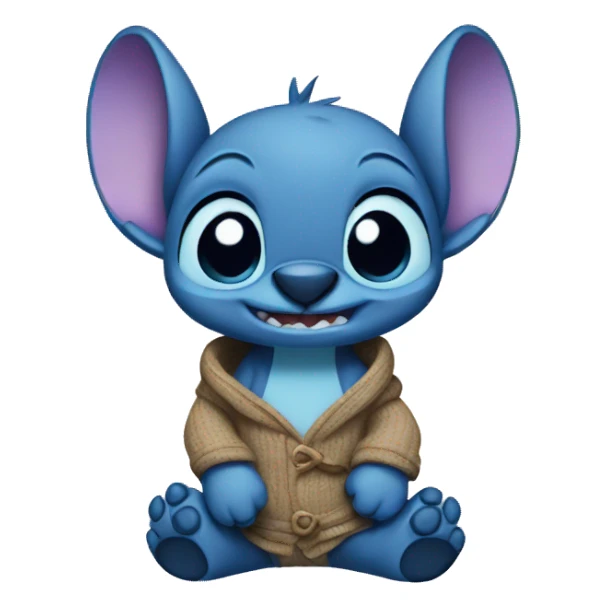 Stitch amoureux sticker
