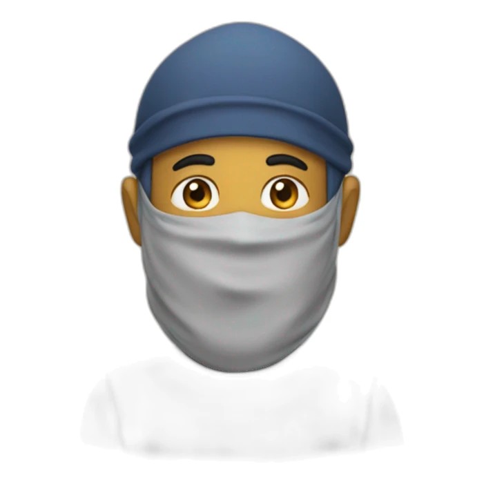 muslim with a tephilind sticker