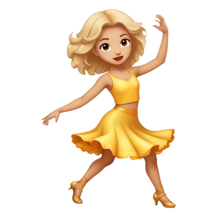girl dancing  sticker