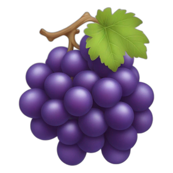 happy grape sticker