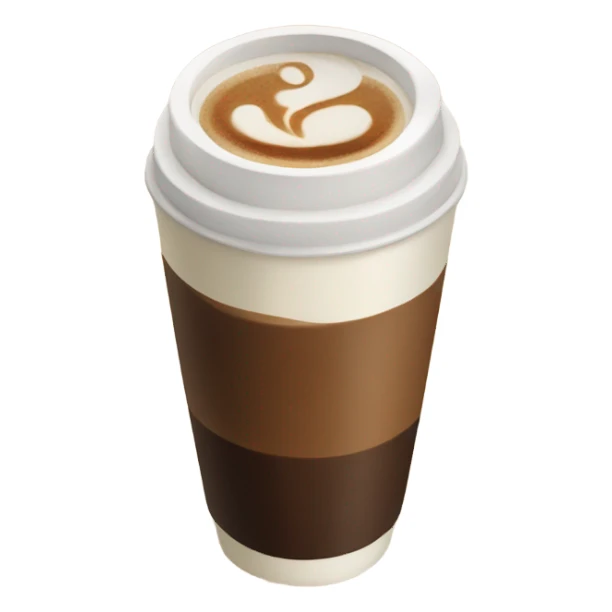 Coffee drink aesthetics surfcoffe sticker