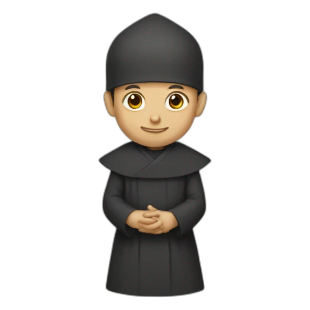 orthodox monk sticker