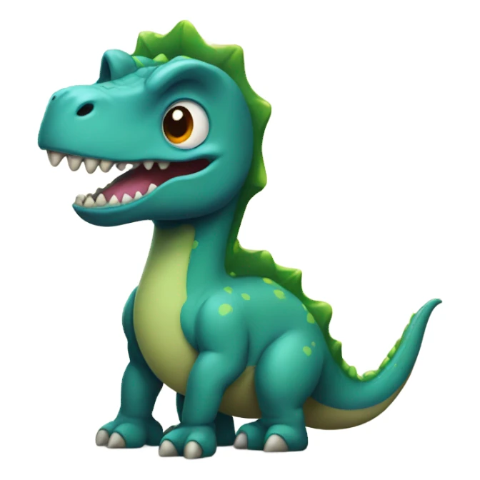 Halloween dinosaur sticker