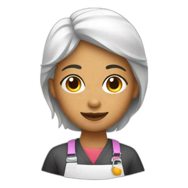 nutricionista mulher sticker