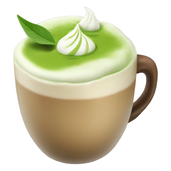 Matcha latte  sticker