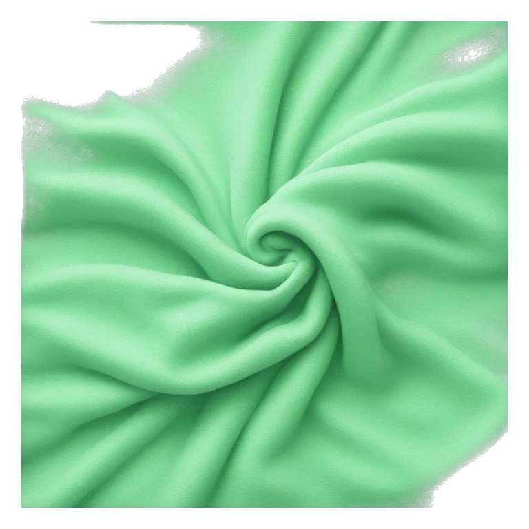 pastel green folded blanket  sticker