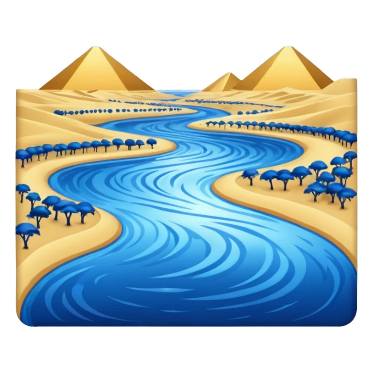 The Nile River sticker