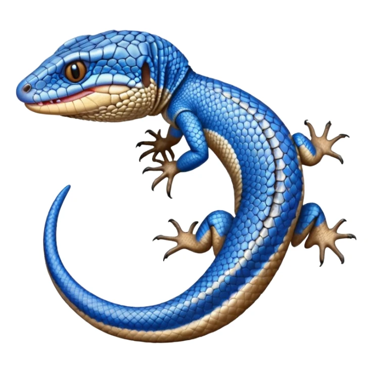 blue-tongued-skink sticker