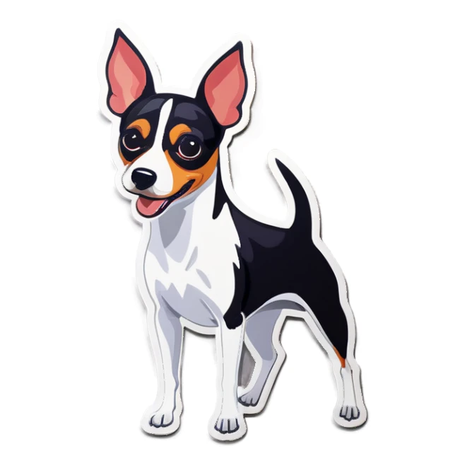 Rat terrier  sticker