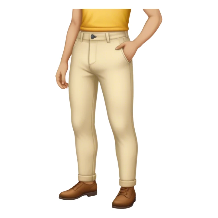 putting on pants sticker