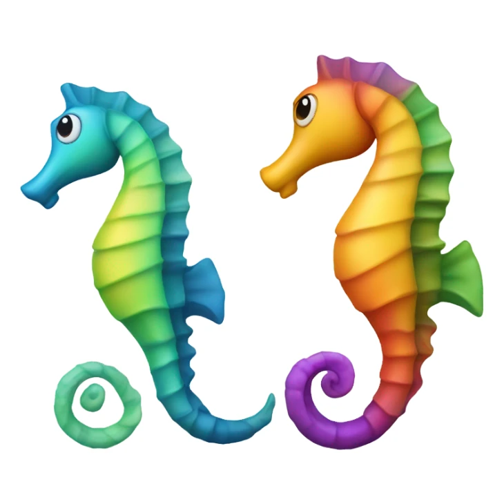 sea horse emoji sticker