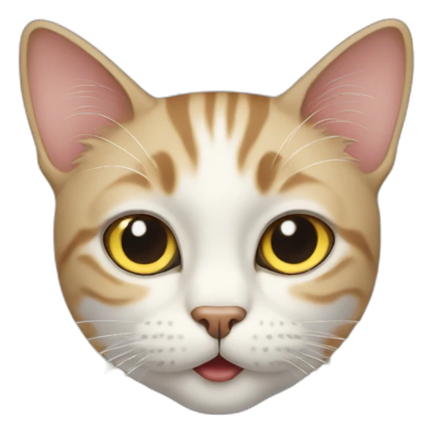 cat typing sticker