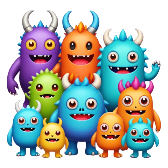 monsters  sticker