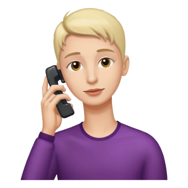 Long long neck queer on phone  sticker