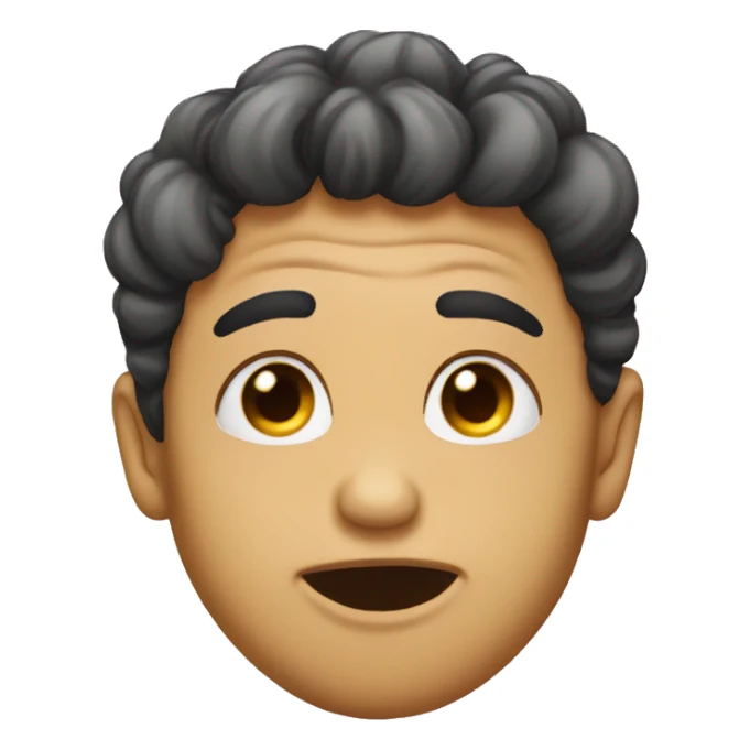 Heart eyes kissy face  sticker