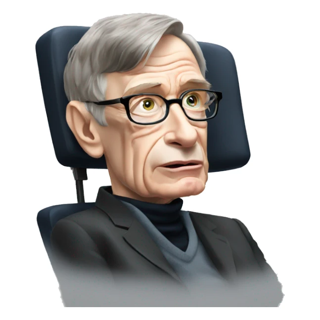 Stephen Hawking sticker