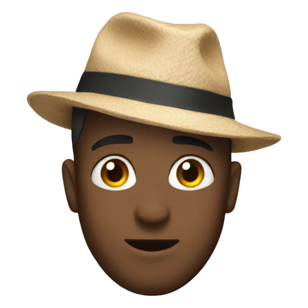 Me with a hat sticker