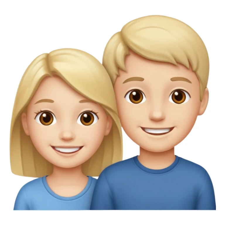 İkiz çocuk sticker