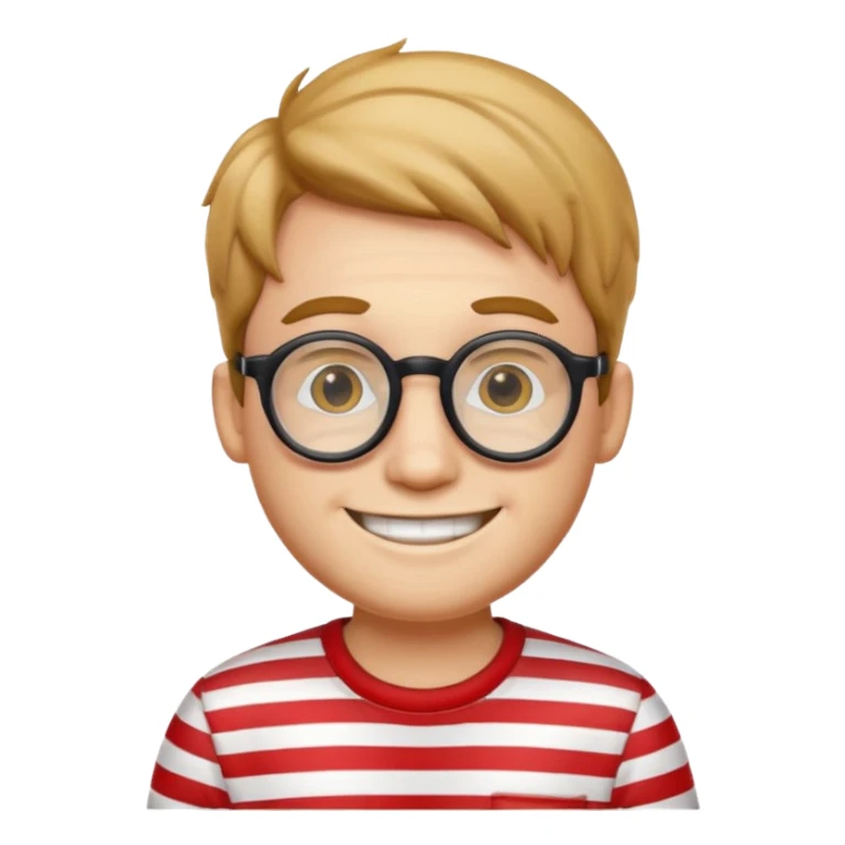 Where’s waldo emoji sticker