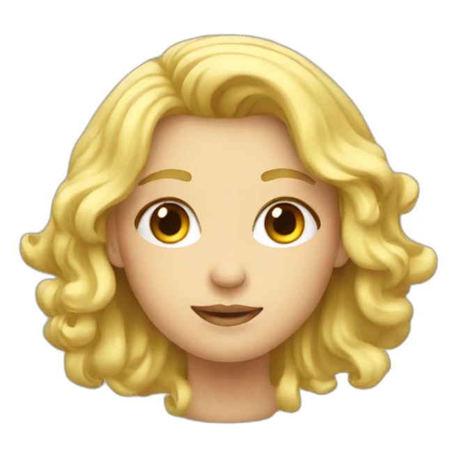 Ovni blond sticker