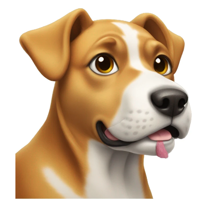 Dog spreaing deo sticker