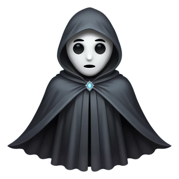 Shadowy Phantom with Cloak sticker
